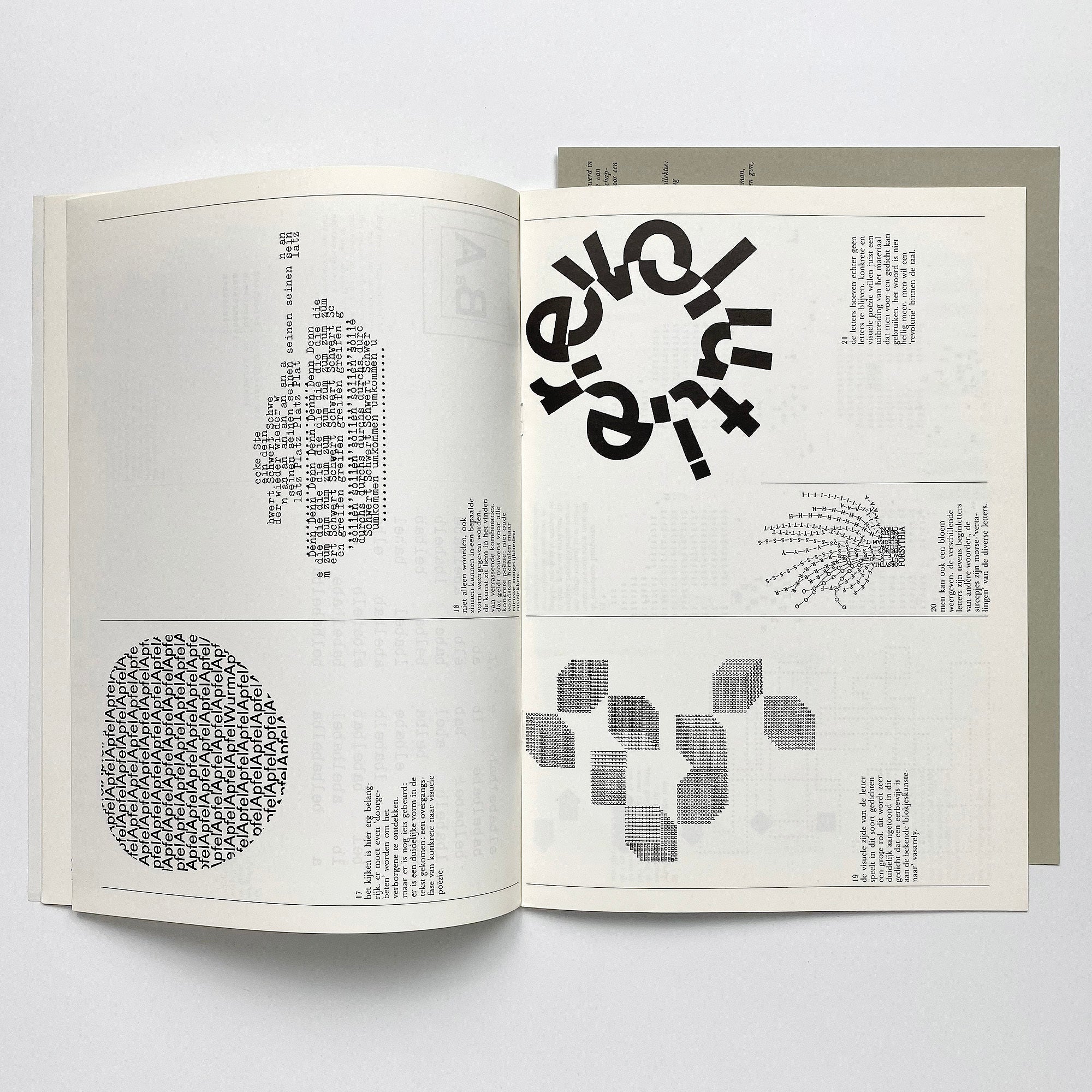 Gerrit Rooks visuele poëzie | gerrit jan de rook, jirí valoch, ian hamilton
