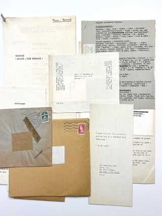 Fluxus scores, Opus ephemera, and mail art