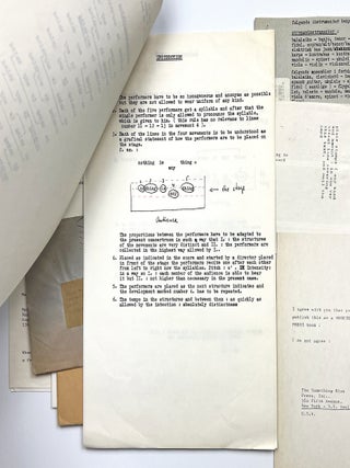 Fluxus scores, Opus ephemera, and mail art