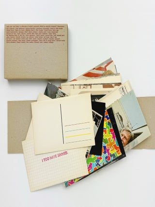 m&egrave;la post card book / a collection of artists&rsquo; postcards edited by maurizio nannucci / una raccolta di cartoline d&rsquo;artista [postcards]