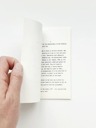 IV UNPLAYABLE GAMES (1968–72): selected works 1961–75 volume 3