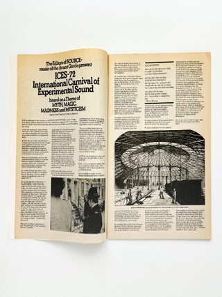 ICES-72: INTERNATIONAL CARNIVAL OF EXPERIMENTAL SOUND BASED ON A THEME OF MYTH, MAGIC, MADNESS AND MYSTICISM