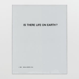 Is there life on earth?