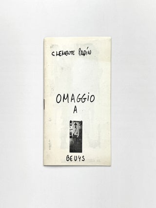 OMMAGIO A BEUYS