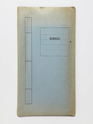 bloknoot: 1e jaargang nr. 4. ruud van aarsen, robert joseph.