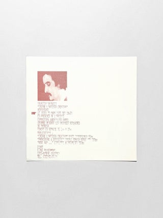 CREARE L&rsquo;ARTISTA CREATIVO [exhibition announcement card]