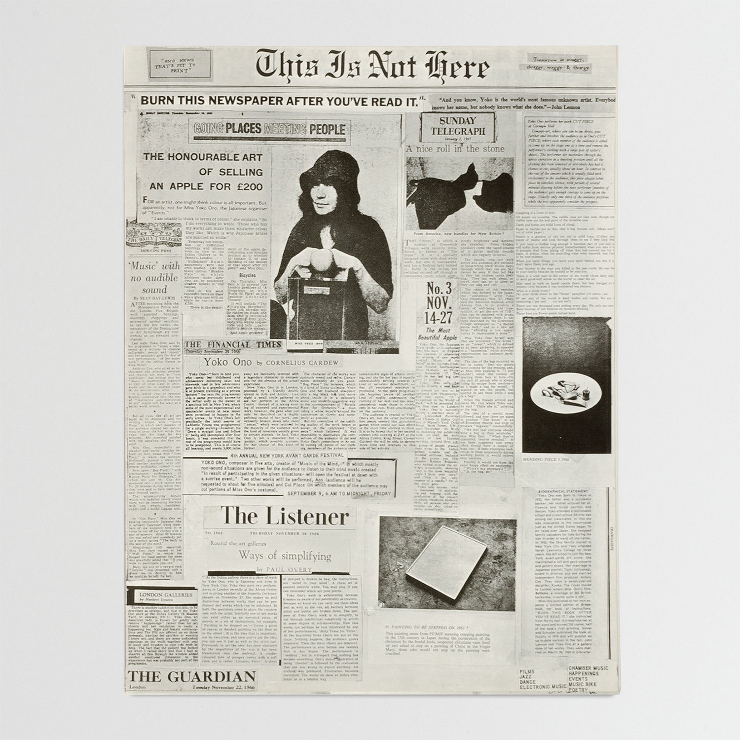 This Is Not Here | Yoko Ono