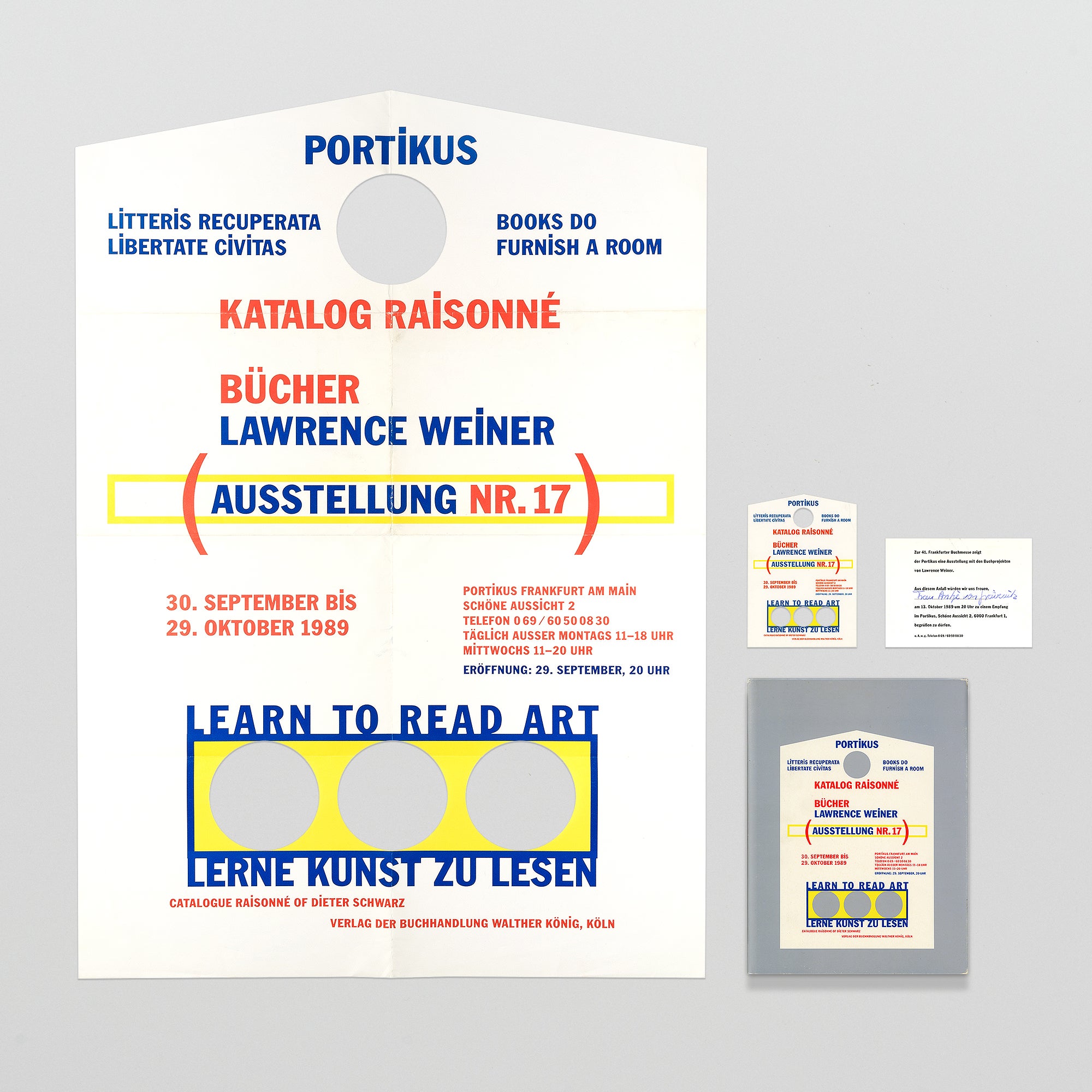 Results for: Posters | Author: Lawrence Weiner