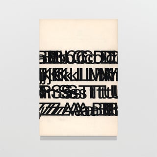The Journal of Typographic Research volume 1, nos. 1 – 4