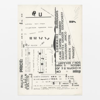 Flyer for ‘Revue OU’