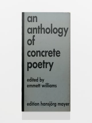 an anthology of concrete poetry