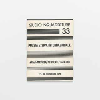 Studio Inquadrature 33 Nos. 3, 4, 5, 11, 13, 18