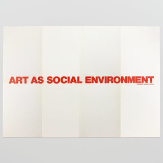 ART AS SOCIAL ENVIRONMENT