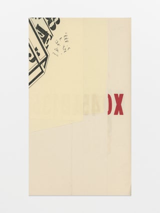 Single paper sculpture from Diagonal Cero Nº. 23