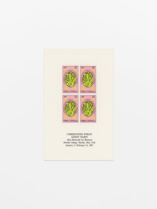 Corresponding Worlds—Artists’ Stamps