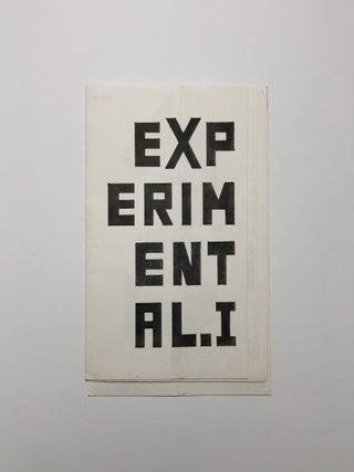 Experimental. I