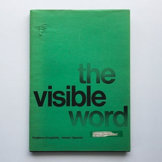the visible word: problems of legibility