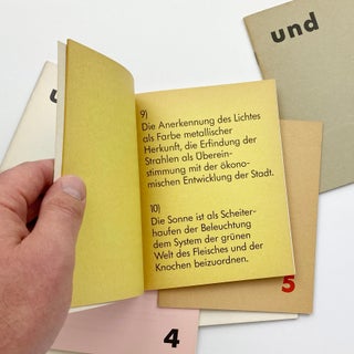 und nos. 1–8 (all published)