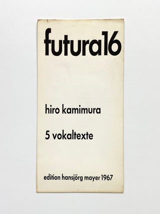 futura 16: 5 vokaltexte