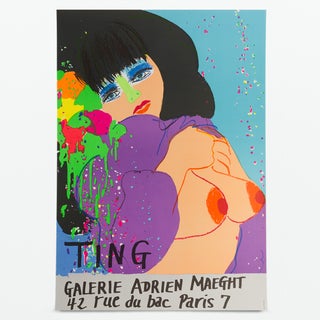 Poster for 1974 exhibition at Galerie Adrien Maeght