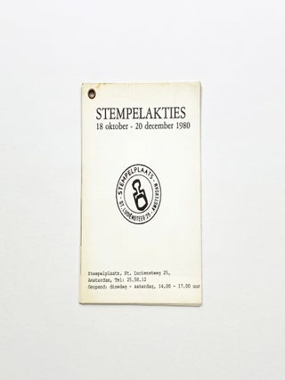 STEMPELAKTIES: 18 oktober–20 december 1980