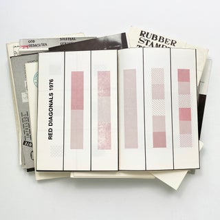 Thirty-five issues of Rubber, A Monthly Bulletin On the Use of Rubberstamps in the Arts