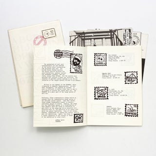 Thirty-five issues of Rubber, A Monthly Bulletin On the Use of Rubberstamps in the Arts