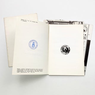 Thirty-five issues of Rubber, A Monthly Bulletin On the Use of Rubberstamps in the Arts