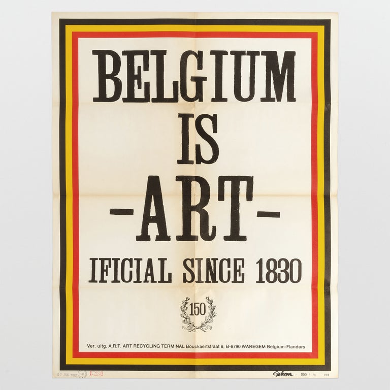 Belgium is Art-ificial Since 1830