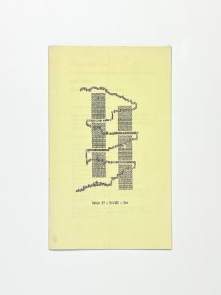 Cavpo 67 : BrolAC : Mar An exhibition of typestracts & other poems by CAVAN MCCARTHY