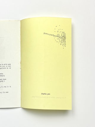 Cavpo 67 : BrolAC : Mar An exhibition of typestracts & other poems by CAVAN MCCARTHY