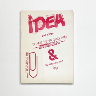 Commonpress Magazine of Art No. 36: IDEA AND communication