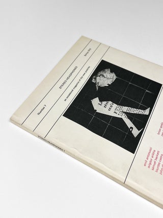 STEREO HEADPHONES No. 7: an occasional magazine of the new poetries